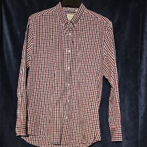Red White And Blue Checkered Shirt. XXL Long. Made In China
